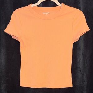 Old Navy Women's Coral Short Sleeve Tee